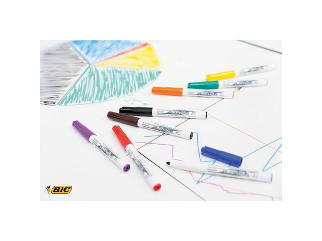 Whiteboardpenna Bic Velleda Meduim Blå extra bild 3