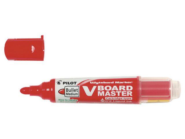 Whiteboardpenna Pilot V Board Rund Röd 6.0mm extra bild 3