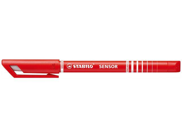 Finelinerpenna Stabilo Sensor Röd 0.3mm extra bild 3