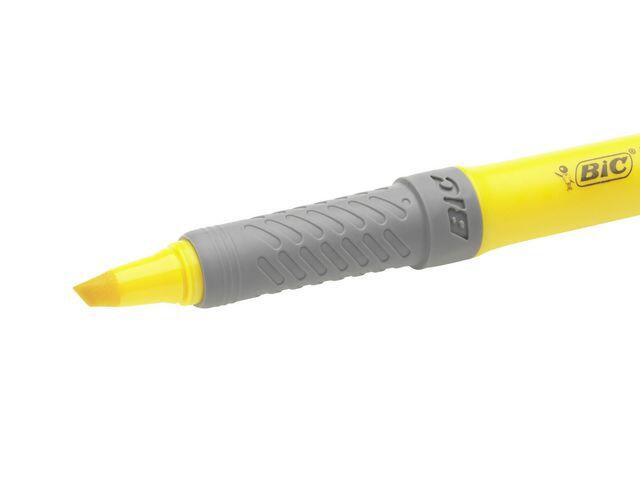 Överstrykningspenna Bic Grip Gul extra bild 3