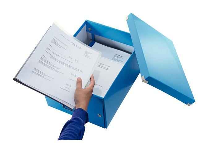 Förvaringslåda Leitz Click & Store Wow Blå M extra bild 4