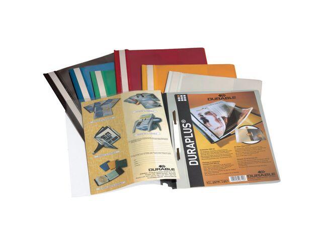 Offertmapp Duraplus Durable Eu med Ficka Vit A4+ extra bild 4