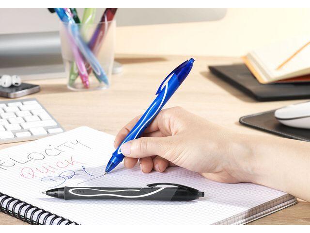Gelpenna Bic Gelocity Quick Dry Blå 0.7mm extra bild 4