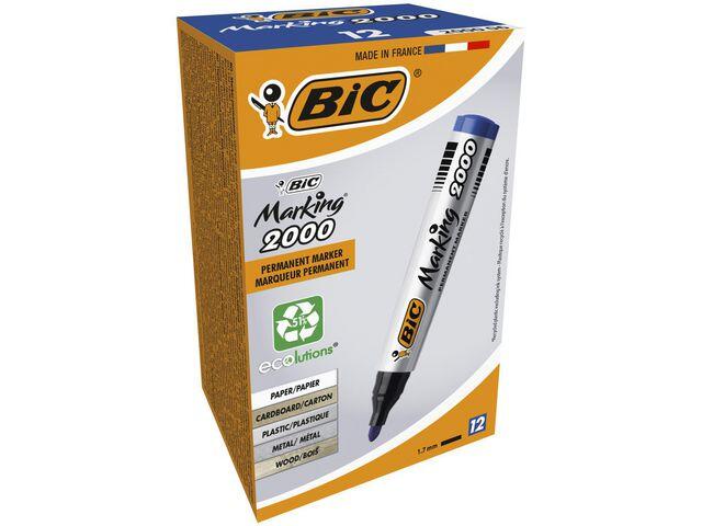 Märkpenna Bic Eco 2000 Blå extra bild 4