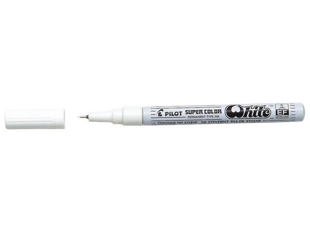 Märkpenna Pilot Super Color EF Vit 1.0mm extra bild 2
