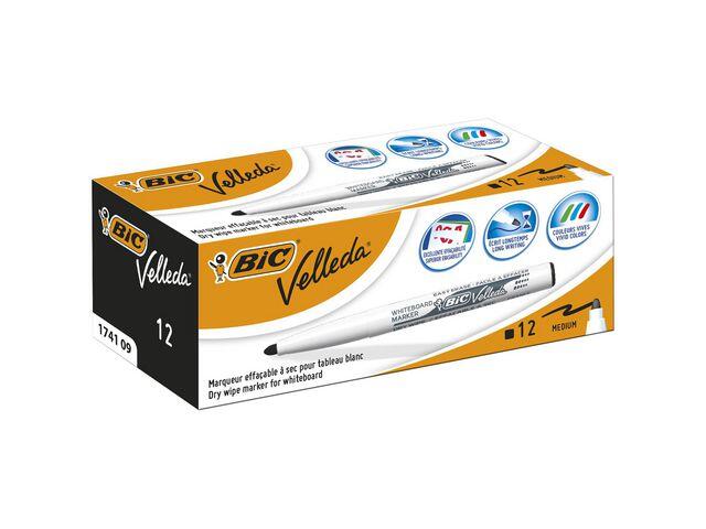 Whiteboardpenna Bic Velleda 1741 Svart extra bild 4