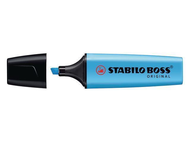 Överstrykningspenna Stabilo Boss Blå extra bild 4