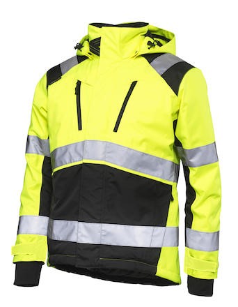 Jacka Worksafe Perform Winter Cl3 HiVis Gul/Svart 4XL