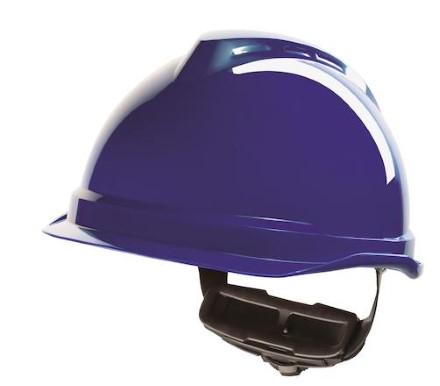 Skyddshjälm Oventilerad MSA V-Gard 520 Oventilerad Blå