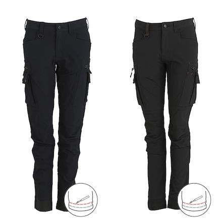 Byxa Worksafe Dam Service Stretch Pants Lds Marin 34