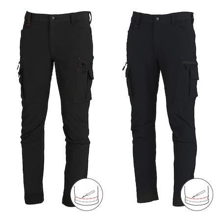 Byxa Worksafe Service Stretch Pants Svart C48