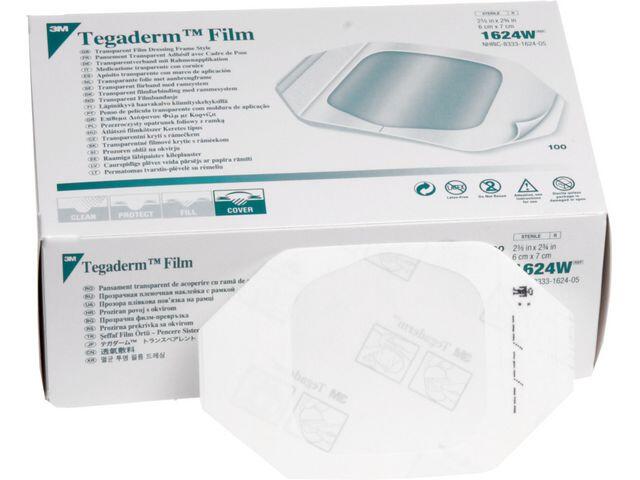 Filmförband Tegaderm 1624W 6x7cm 100st