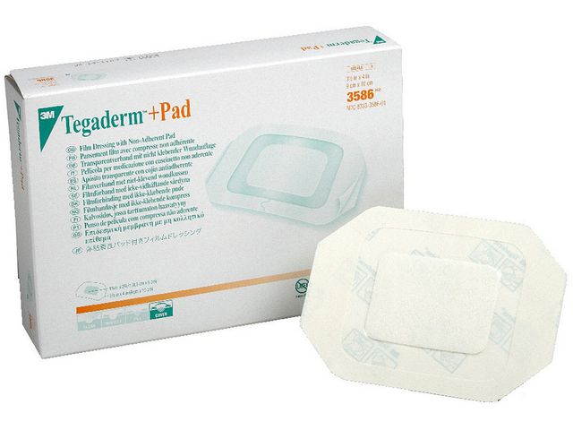 Förband Tegaderm +Pad 3586 9x10cm 25st