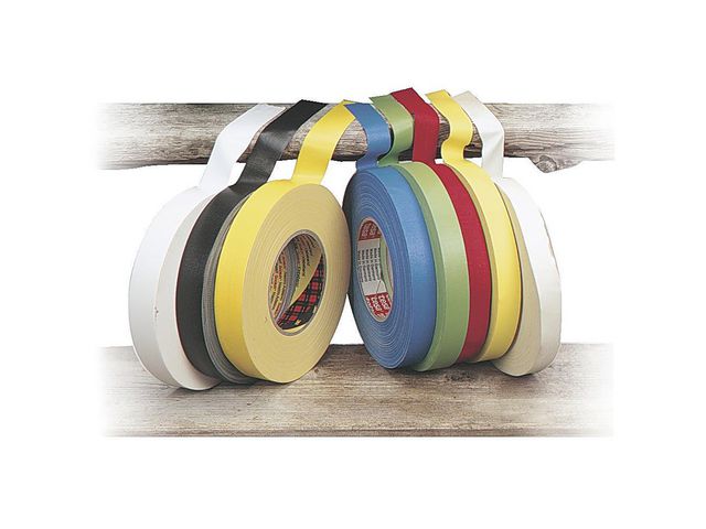 Tejp 3M Textil Plastbelagd Blå 50mx50mm