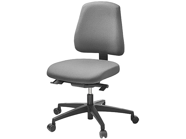 Kontorsstol Lanab Design LD6330 utan Armstöd Grå