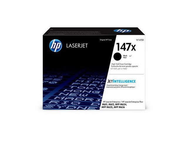 Toner HP W1470X 147X Svart