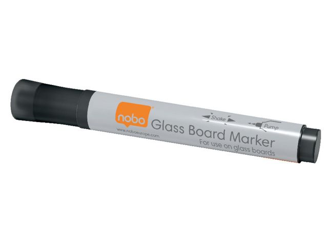 Whiteboardpenna Glas Nobo Svart 4st