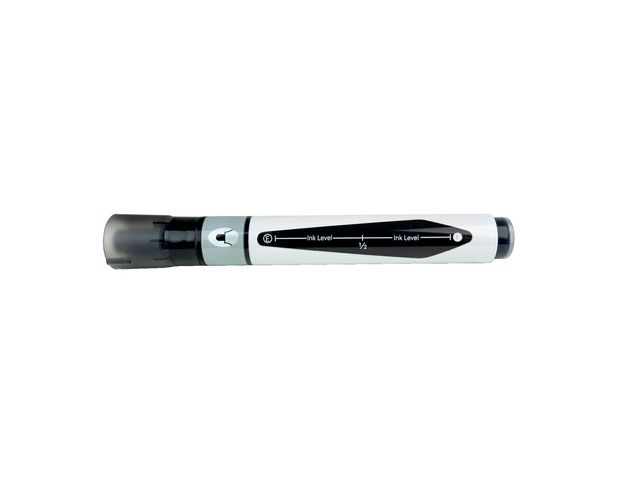 Whiteboardpenna Nobo Liq Sned Svart 10st