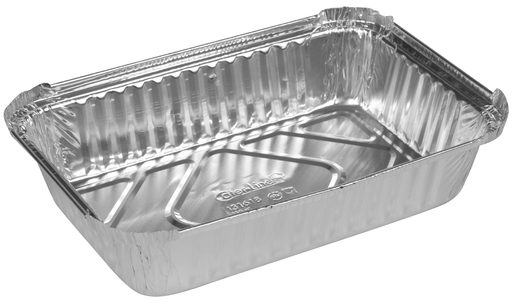 Aluminiumform Abena Rektangulär 850ml 100st