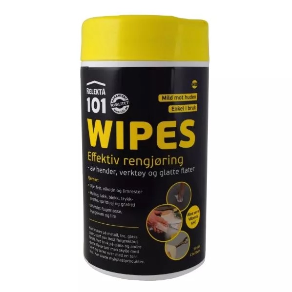 Rengöringsservett Wipes Relekta Allround 101 50st