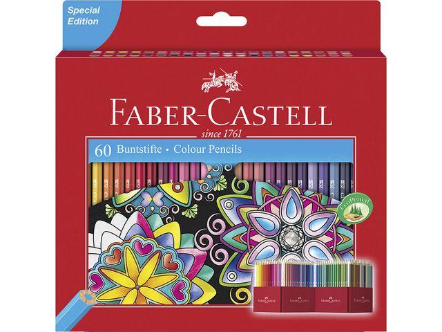 Färgpenna Faber Castell Classic 60 Färger 60st