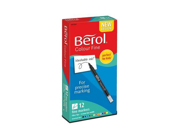 Fiberpenna Berol Colorfine 12st