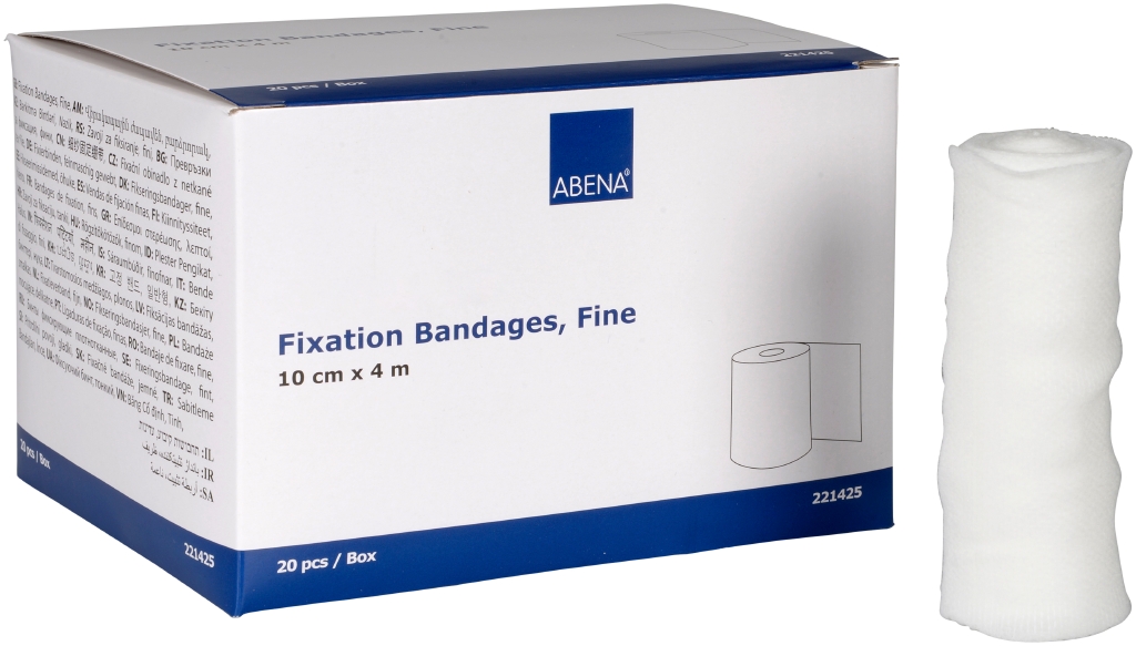 Fixeringsbinda Abena Curi-Med Fine Vit 10cm 20st