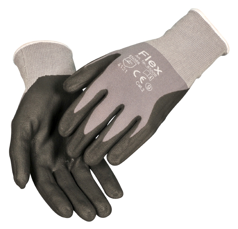 Handske OX-ON Flexible Comfort Svart-Grå S11