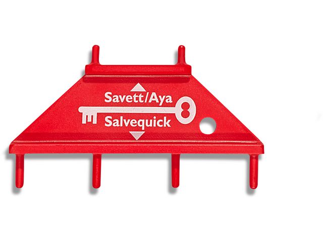 Nyckel Cederroth i Salvequick Plåsterautomat och Savett Sårtvättaratomat 500st