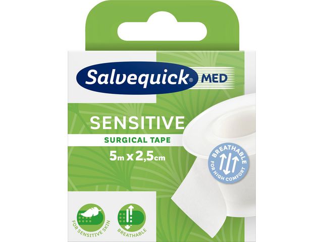 Plåster Salvequick Kirurgtape 5m