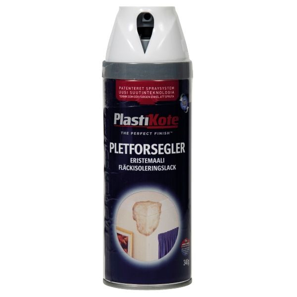 PK Fläckisoleringslack PlastiKote Motip Dupli Vit 400ml
