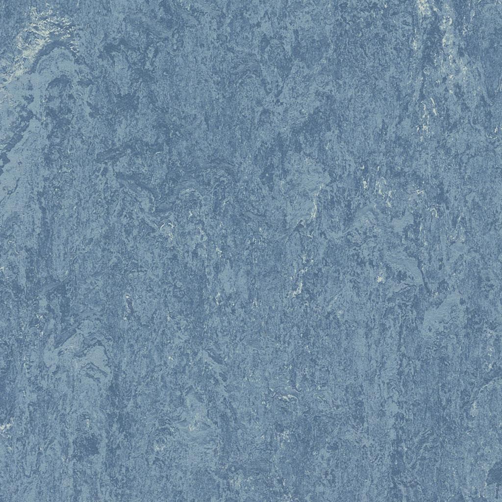 Linoleumgolv Forbo Marmoleum Real 2.5mm 3055 Fresco Blå 200cm