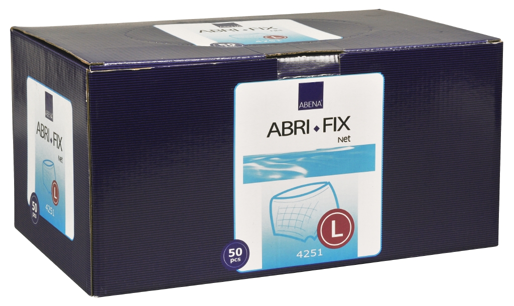 Fixeringsbyxa Abena Abri-Fix Net utan Ben Vit L 50st