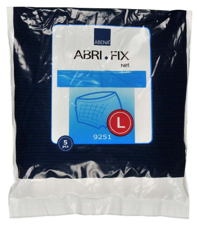 Fixeringsbyxa Abena Abri-Fix Net utan Ben Vit L 5st