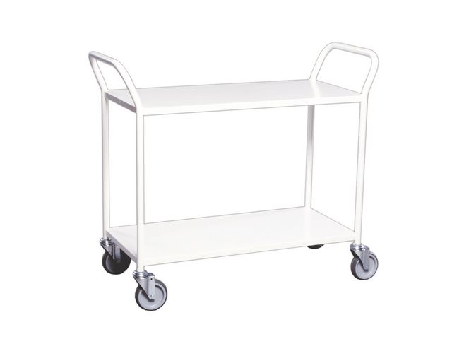 Bordsvagn Nordic Brands 2 Hyllplan Vit