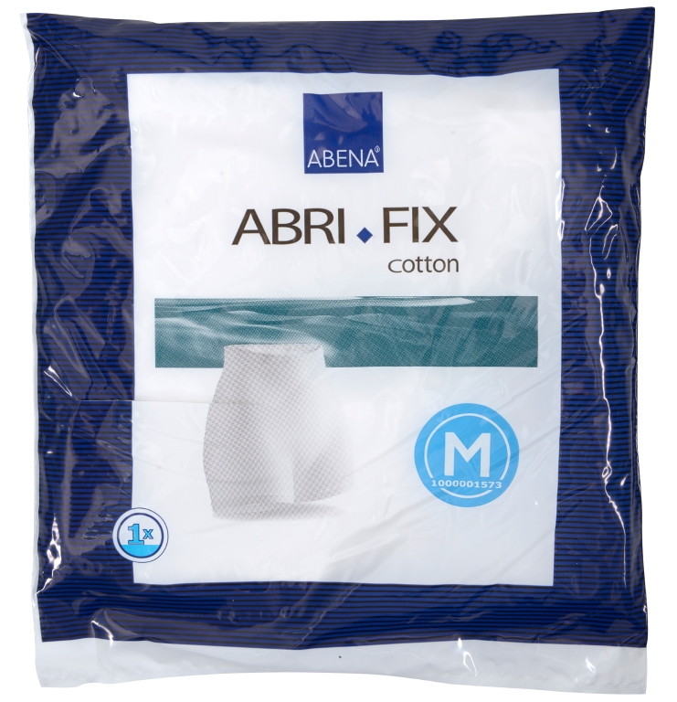 Fixeringsbyxa Abena Abri-Fix Cotton med Ben Vit M 75-95cm
