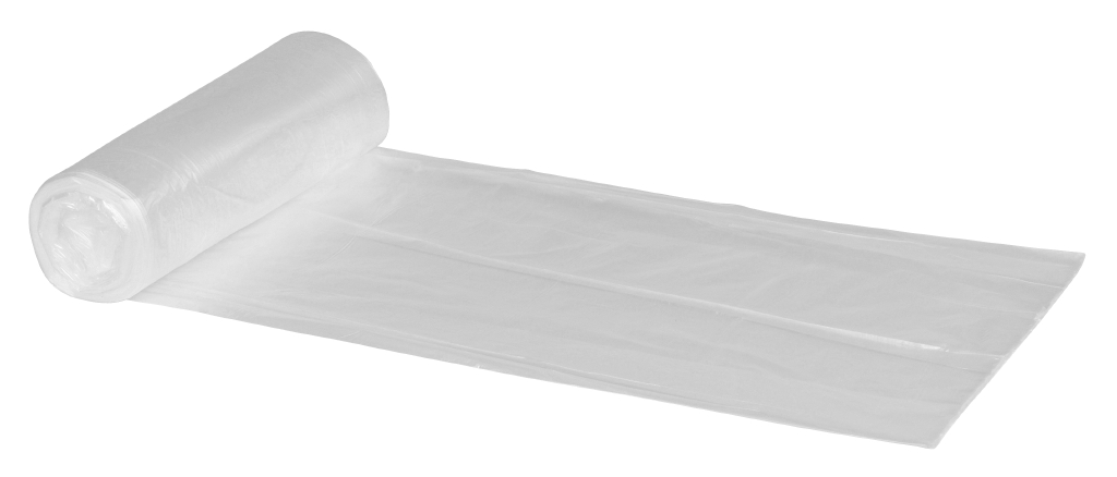 Papperskorgspåse Abena HDPE Transparent 40L 50st/rl