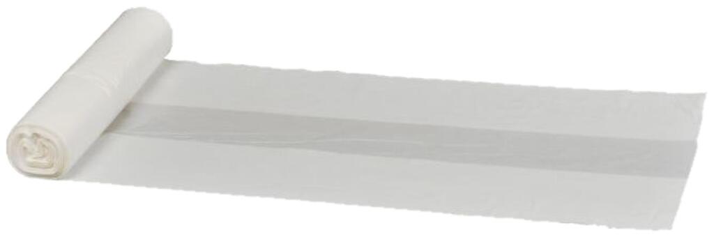 Papperkorgspåse Abena HDPE Vit 30L 51x57cm 7my 100st