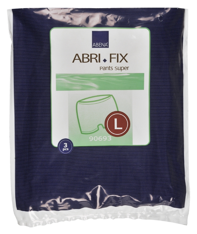 Fixeringsbyxa Abena Abri-Fix Pants Super med Ben Vit L 90-130cm 3st