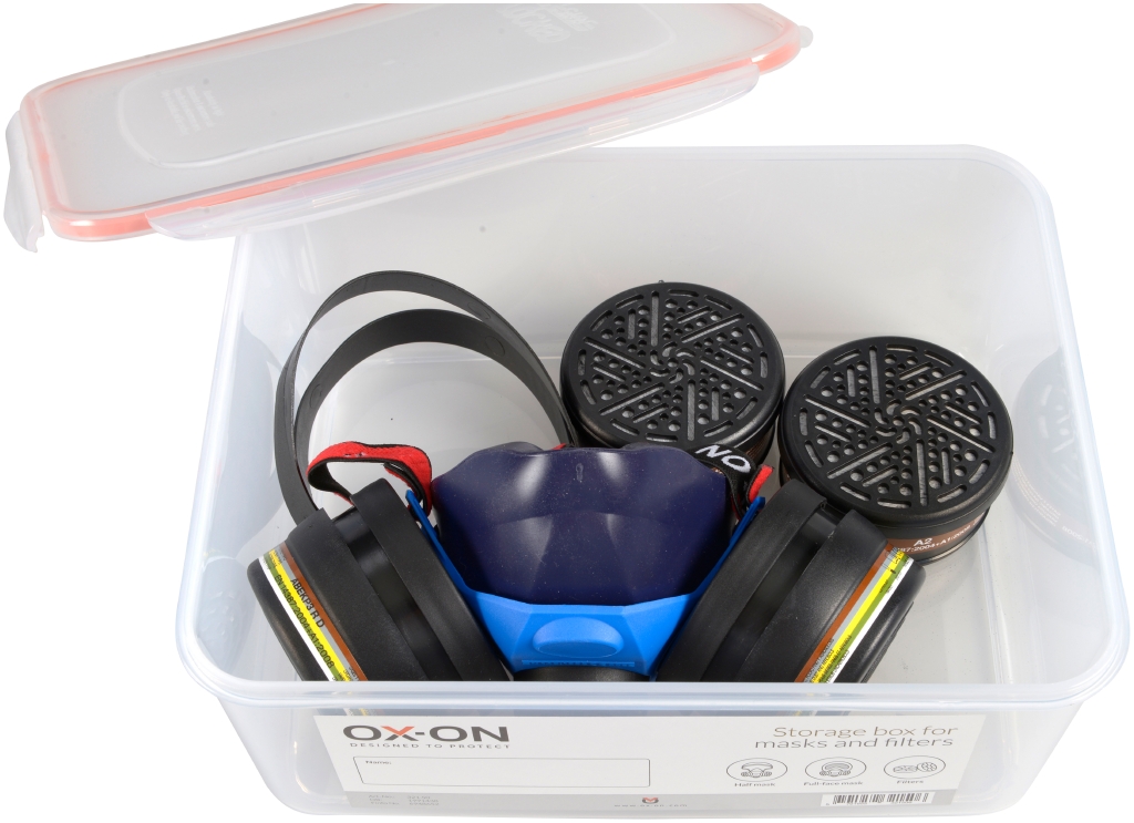 Förvaringsbox OX-ON till Mask och Filter