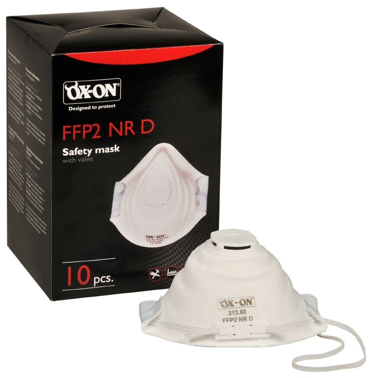 Mask OX-ON FFP2NR D w/Valve Comfort 313.60 10st