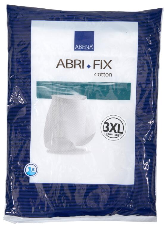 Fixeringsbyxa Abena Abri-Fix Cotton utan Ben Vit 3XL 140-170cm