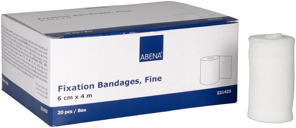 Fixeringsbinda Abena Curi-Med Fine Vit 6cm