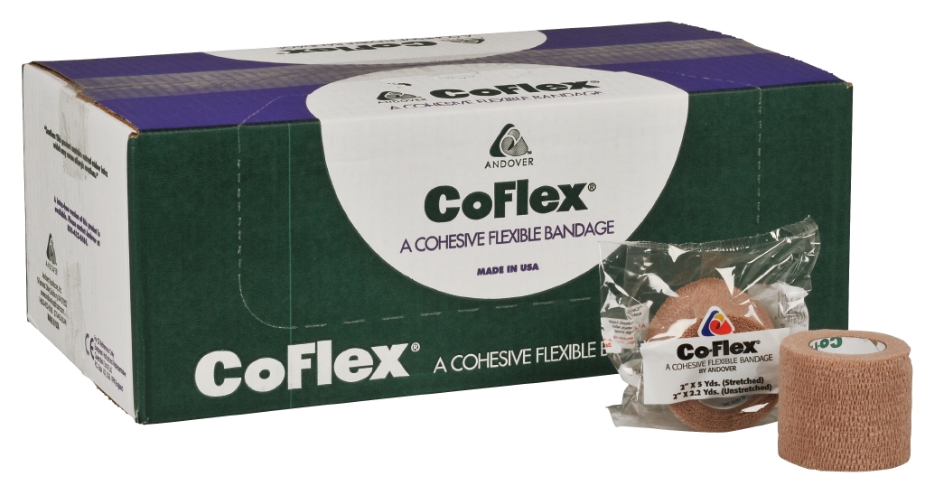 Kompressionsbinda CoFlex Självhäftande Beige 5cm