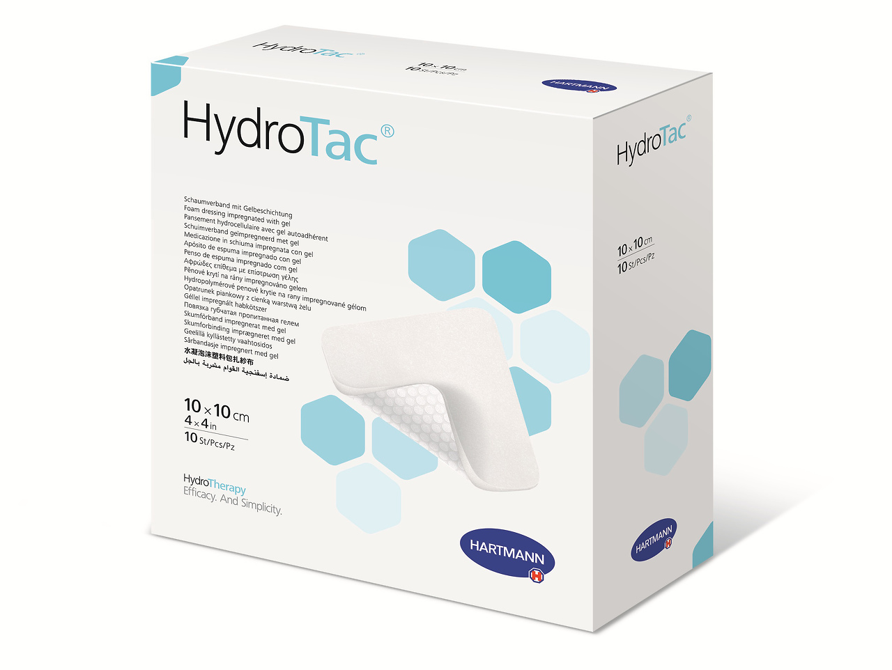 Skumförband HydroTac Steril 20x20cm 3st
