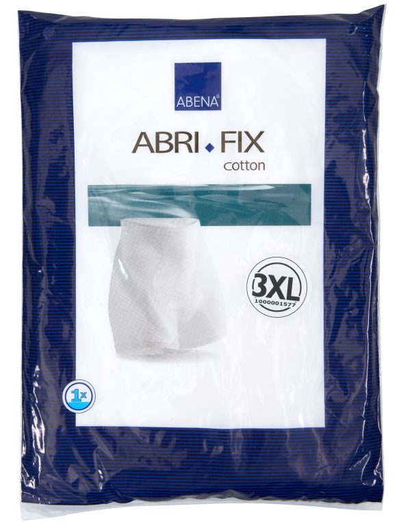 Fixeringsbyxa Abena Abri-Fix Cotton med Ben Vit 3XL 140-170cm