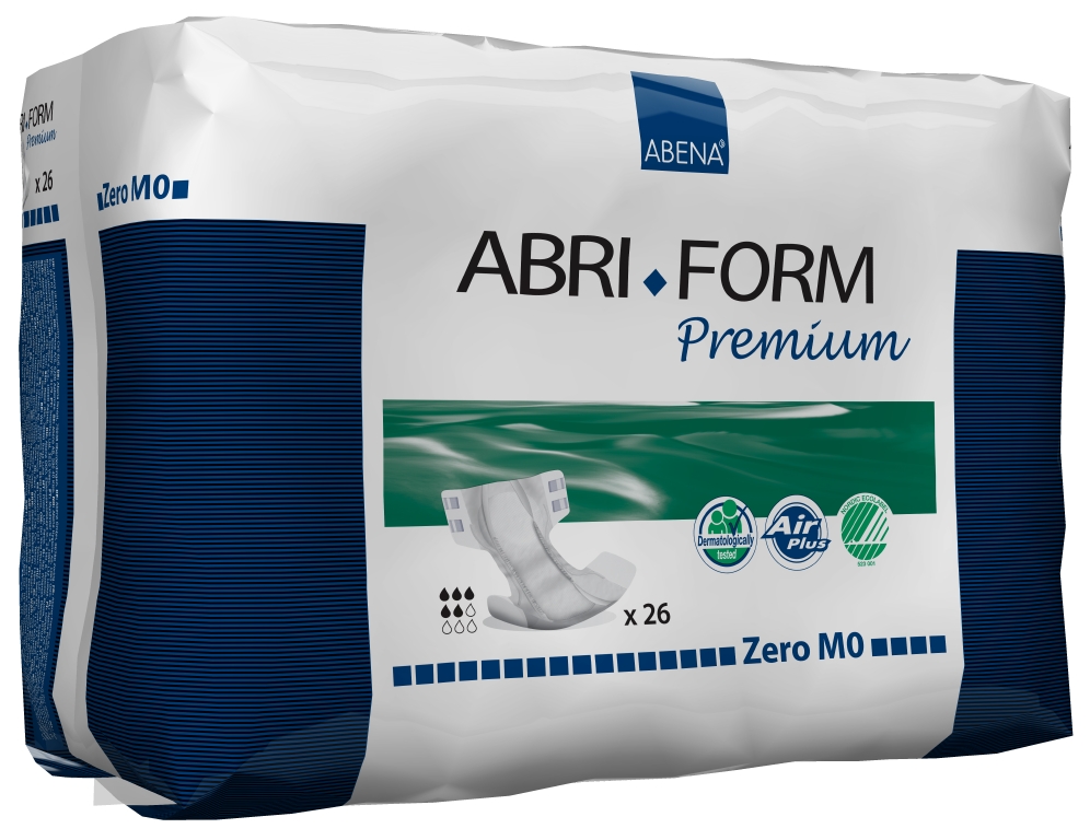 Allt-i-ett Skydd Abena Abri-Form Premium Vit M0 70-110cm 5 Droppar 26st