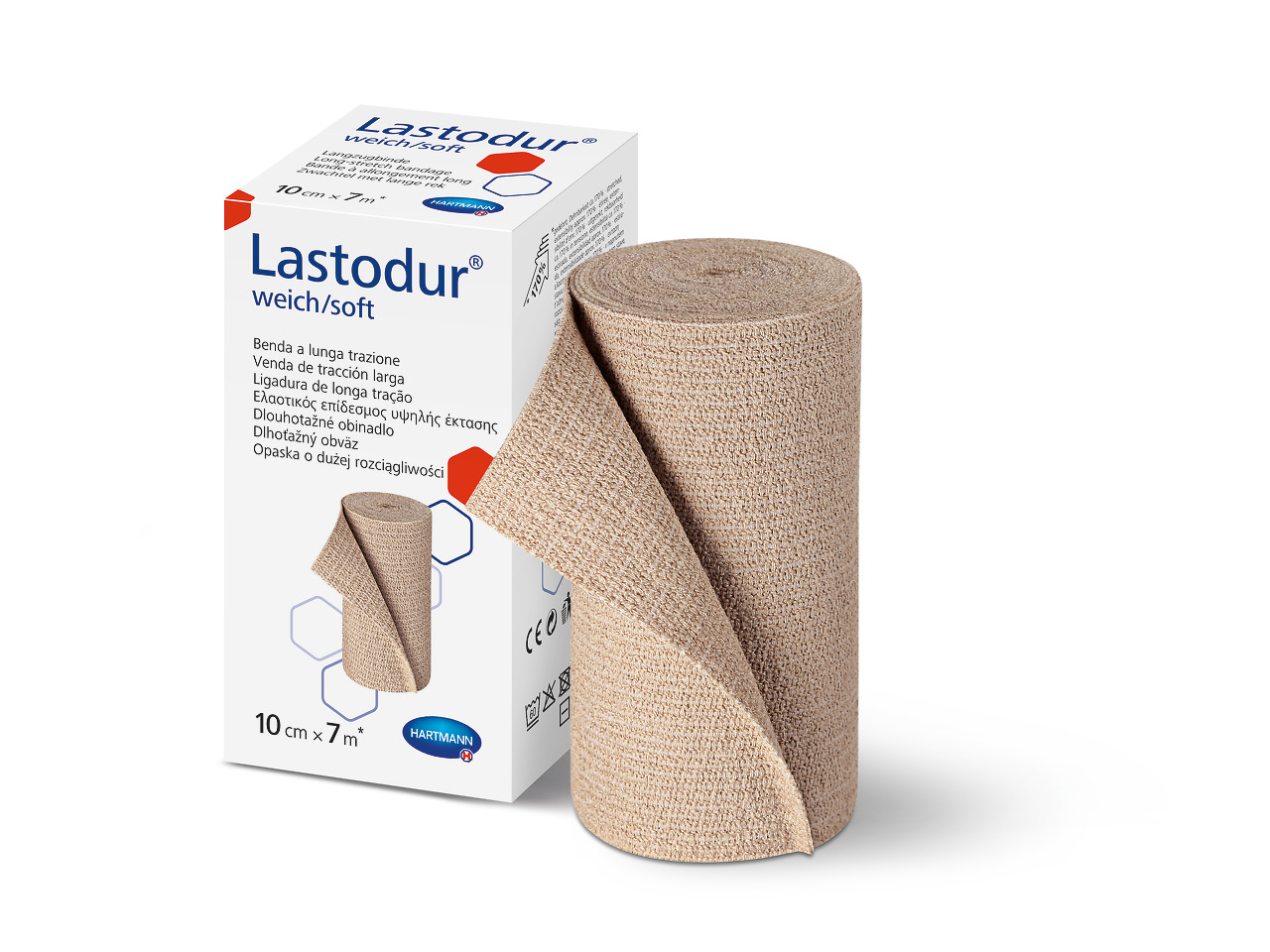 Kompressionsbinda Lastodur Soft Högelastiska 6cm 10st