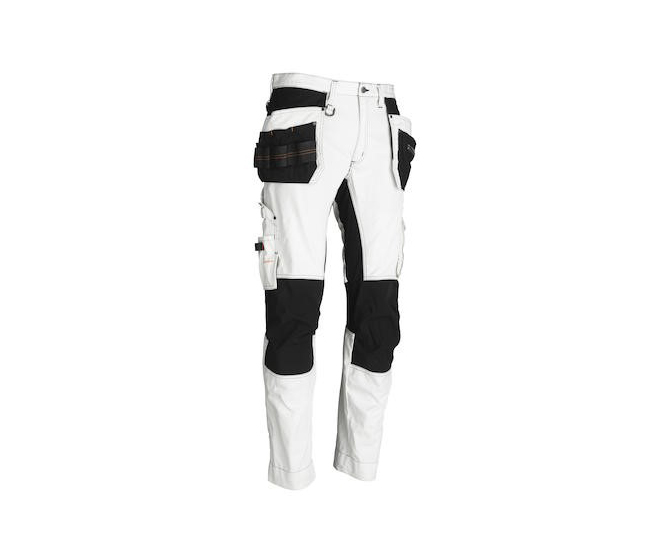 Midjebyxa Worker Worksafe Stretch Pant Vit/Svart 44
