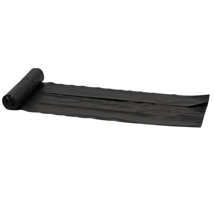 Supersäck Abena Svart 25my 125L 25rl/krt